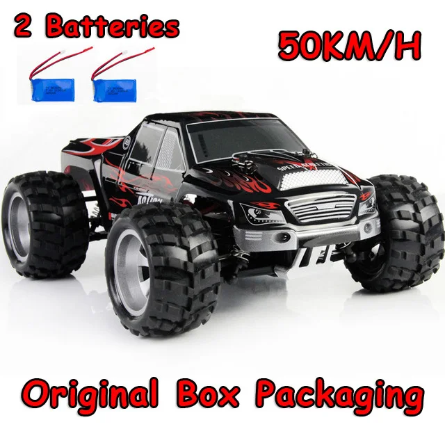 70 км/ч Новое поступление 1:18 4WD RC автомобиль Wltoys A979-B 2,4G на радиоуправлении высокоскоростной грузовик RC багги внедорожники VS Wltoys A959 грузовик ZLRC - Цвет: A979 50KM H 2battery