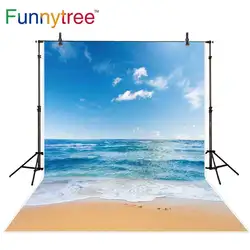 Funnytree фоны для фотосъемки студия пляж море Лето вид природы фон фотобудка для фотосессии
