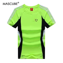 MASCUBE летние мужские топы спортивные Приключения майка фитнес мужские полиэстер мускуляция плотный Бодибилдинг короткая одежда