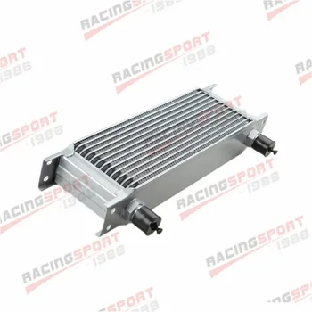 

Universal 13 Row -10AN AN10 Aluminum Engine Transmission Oil Cooler Silver