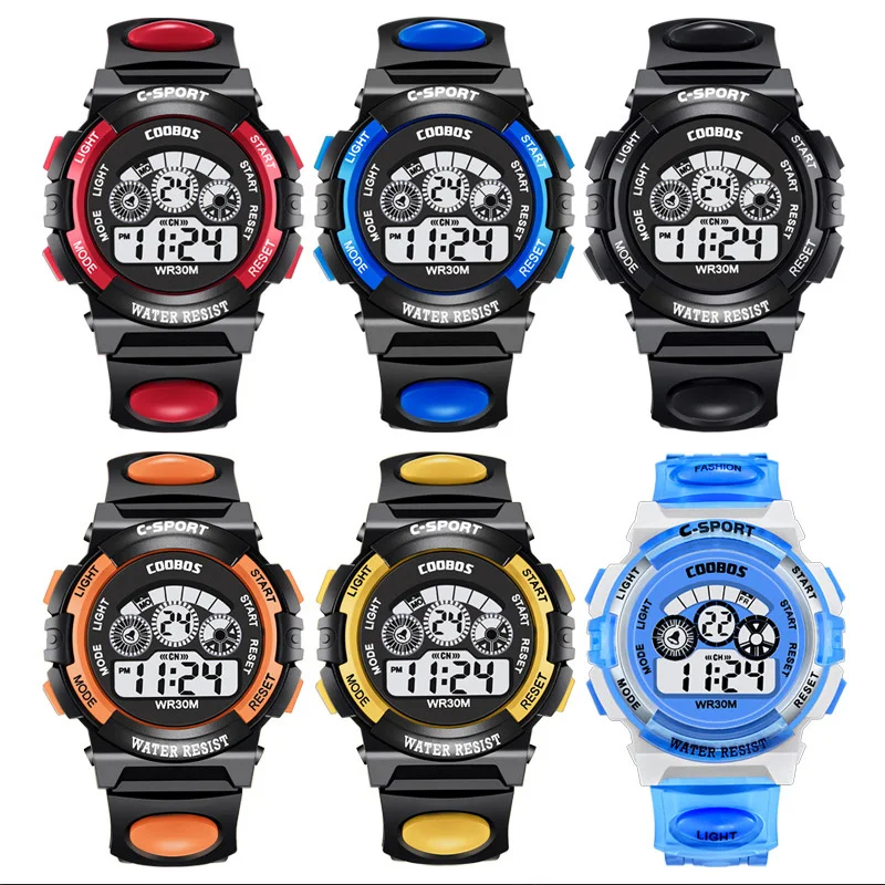 Fashion Sport Children Watch Kids Watches For Boys Girls Clock Students Electronic Wrist Watch LED Digital Wristwatch Child Gift Fashion Sport Children Watch Kids Watches For Boys Girls Clock Students Electronic Wrist Watch LED Digital Wristwatch Child Gift
