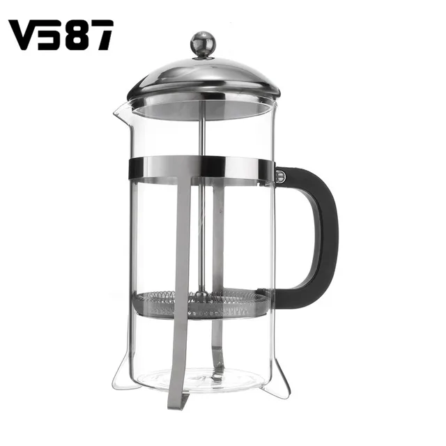 1000ml Gl Stainless Steel Coffee Maker Machine Press Filter 1000ml Gl Stainless Steel Coffee Maker Machine Press Filter Percolator Home Cafetiere Barista Making Tools