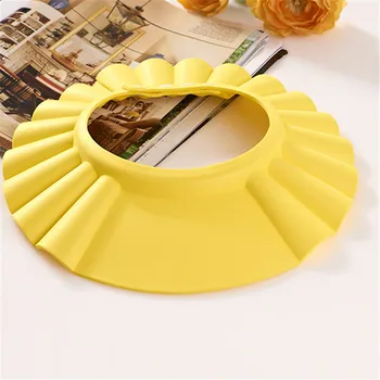 

Baby Boys Girls Wash Hair Shield Infant Kid Safe Shampoo Bath Shower Cap Hat