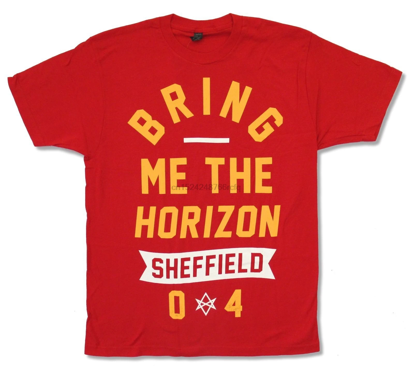 

BRING ME THE HORIZON SHEFFIELD RED T-SHIRT NEW OFFICIAL ADULT