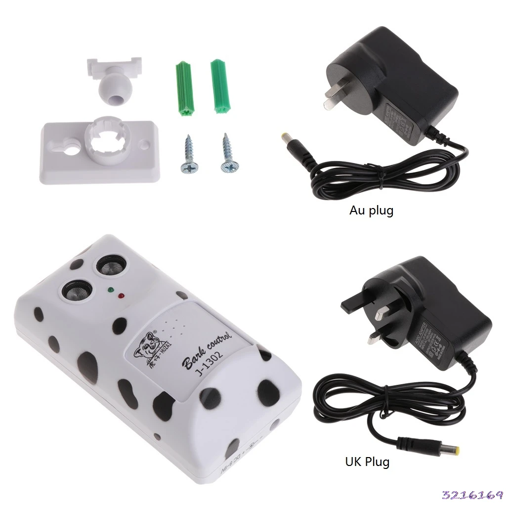 

Dog Bark Stopper Repellent Anti Barking Ultrasonic Control Device Deterrent Tool
