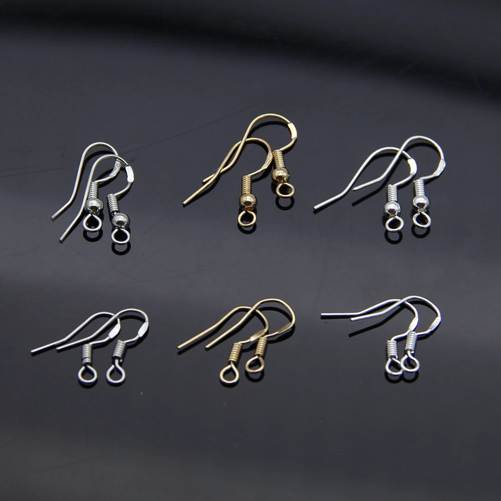 

David accessories 10pairs about 20x20mm Silver Alloy Earrings Hook Pendant For Jewelry Making Findings DIY Decoration,10Yc5573