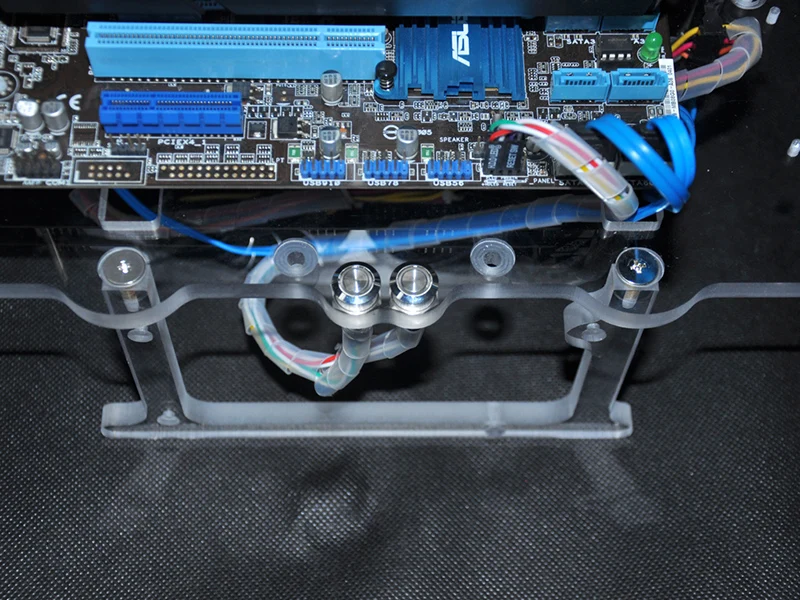 Акриловый полный прозрачный корпус с открытой рамкой ATX PC Модный чехол gabinete