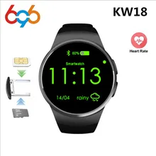 696 KW18 Bluetooth Смарт-часы TK2502C 1,3 дюймов HD IPS наручные часы SIM TF слот для карт монитор сердечного ритма Inteligente Smartwatch