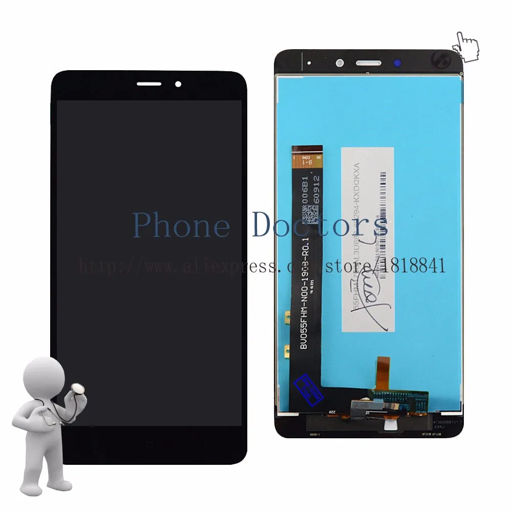 imágenes para Blanco/negro 5.5 ''Pantalla LCD Full + Pantalla Táctil Digitalizador Asamblea xiaomi hongmi note 4/redmi note 4/red rise nota 4 imágenes para Blanco/negro 5.5 ''Pantalla LCD Full + Pantalla Táctil Digitalizador Asamblea xiaomi hongmi note 4/redmi note 4/red rise nota 4