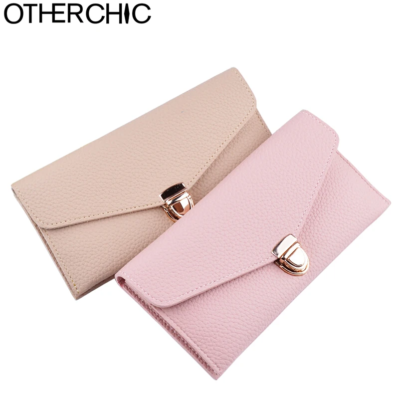 OTHERCHIC Women Envelope Wallet Women Long Slim Wallets Ladies Wallet