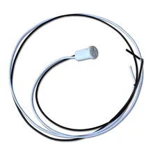 100 см G4 с украшением в виде кристаллов ламповый патрон 50 см светодиодный лампа разъем 12V 35W G4 держатель лампы для светодиодный Кристалл головки светильник галогенные лампы светильник лампочка