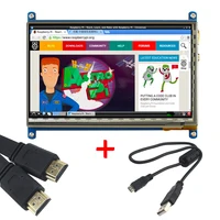 Raspberry Pi 2 LCD Touch Screen Display 7" inch TFT Monitor with Touchscreen Kit HDMI cable USB cable for Raspberry pi 3