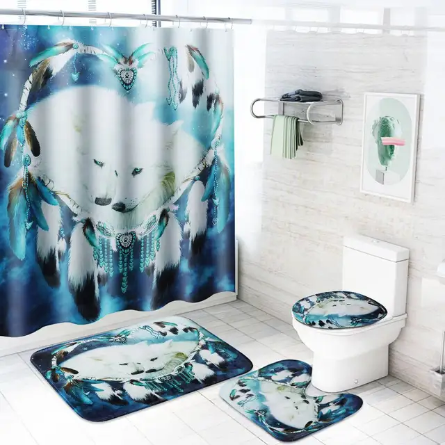 Bathroom Shower Curtain 3