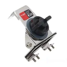 New K33 Stainless Steel Antenna Hatchback Bracket Mount Silver for Car Mobile Transiver TYT TH-9800