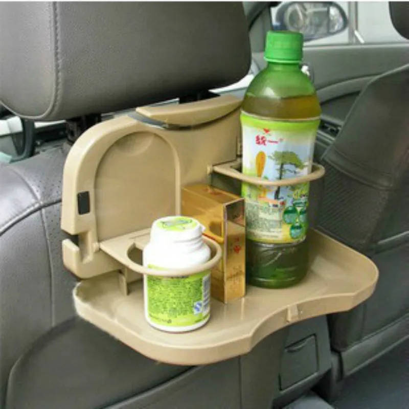 Portable Universal Car Food Tray Folding Dining Table Drink Holder Car