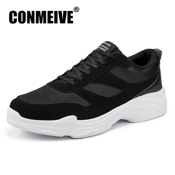 

Breathable Mesh Mens Shoes Winter Fashion Light Lace-up Walking Casual Shoes Men Luxury Brand Designer Male Sneakers Size 39-47