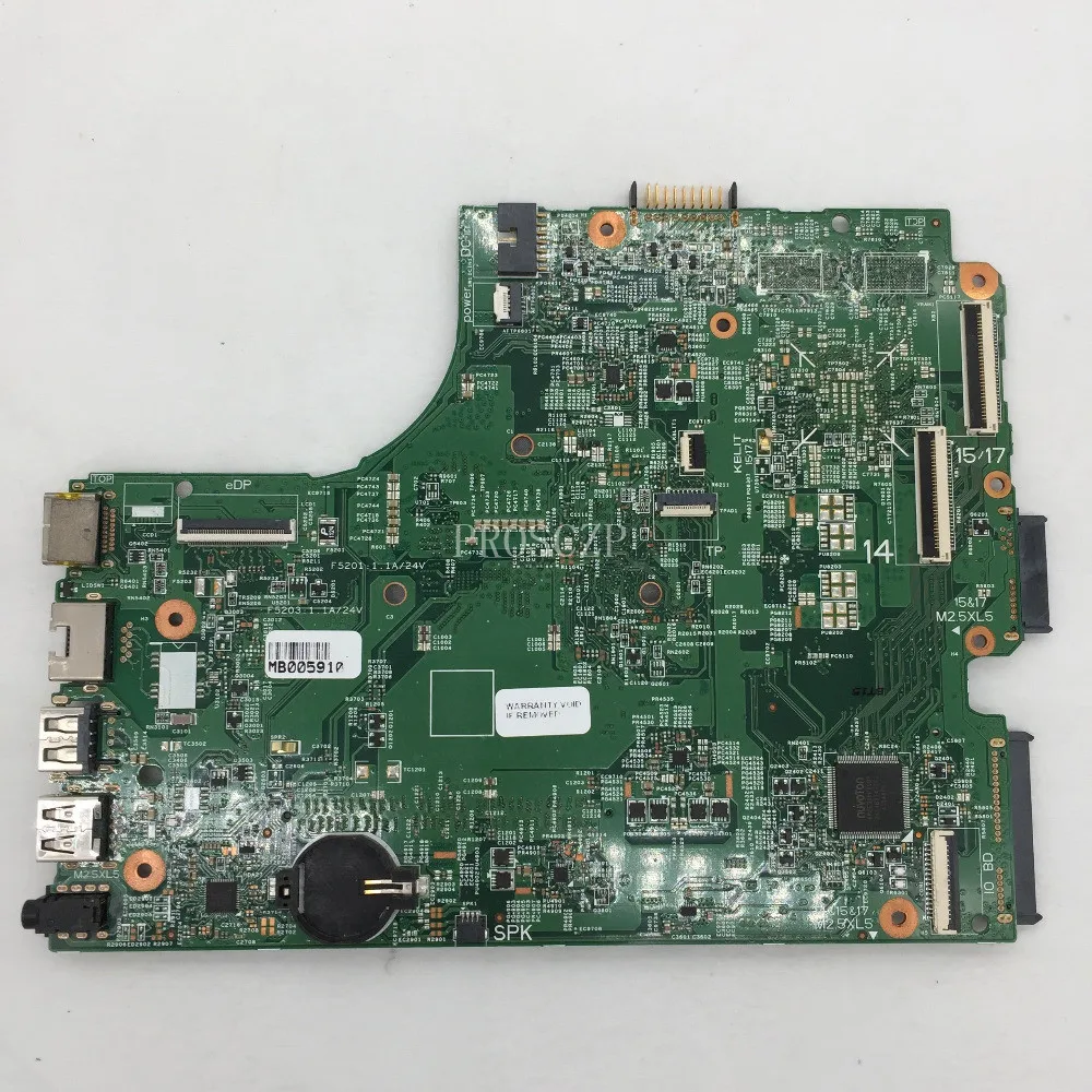 Для 3542 3442 ноутбук материнская плата ПРБ. FX3MC REV. A00 SR1DV 2957U DDR3L павильон работает хорошо