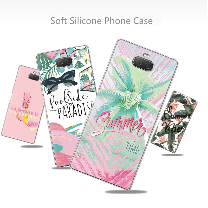 

Case For Coque Sony Xperia L1 L2 X XA1 XA2 Ultra Plus XZ XZ1 XZ2 Z3 Z5 10 Compact Summer Funda For Sony Xperia XA Soft TPU Cover
