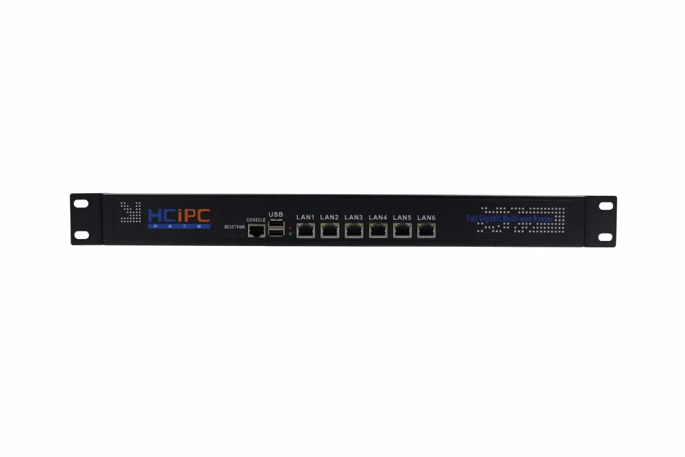 Hcipc B203-2 HCL-SC1037-6LA-BareBone, Celeron C1037U 6LAN 1U брандмауэр Системы, 6x82583 В LAN маршрутизатор, 6LAN брандмауэр Материнская плата