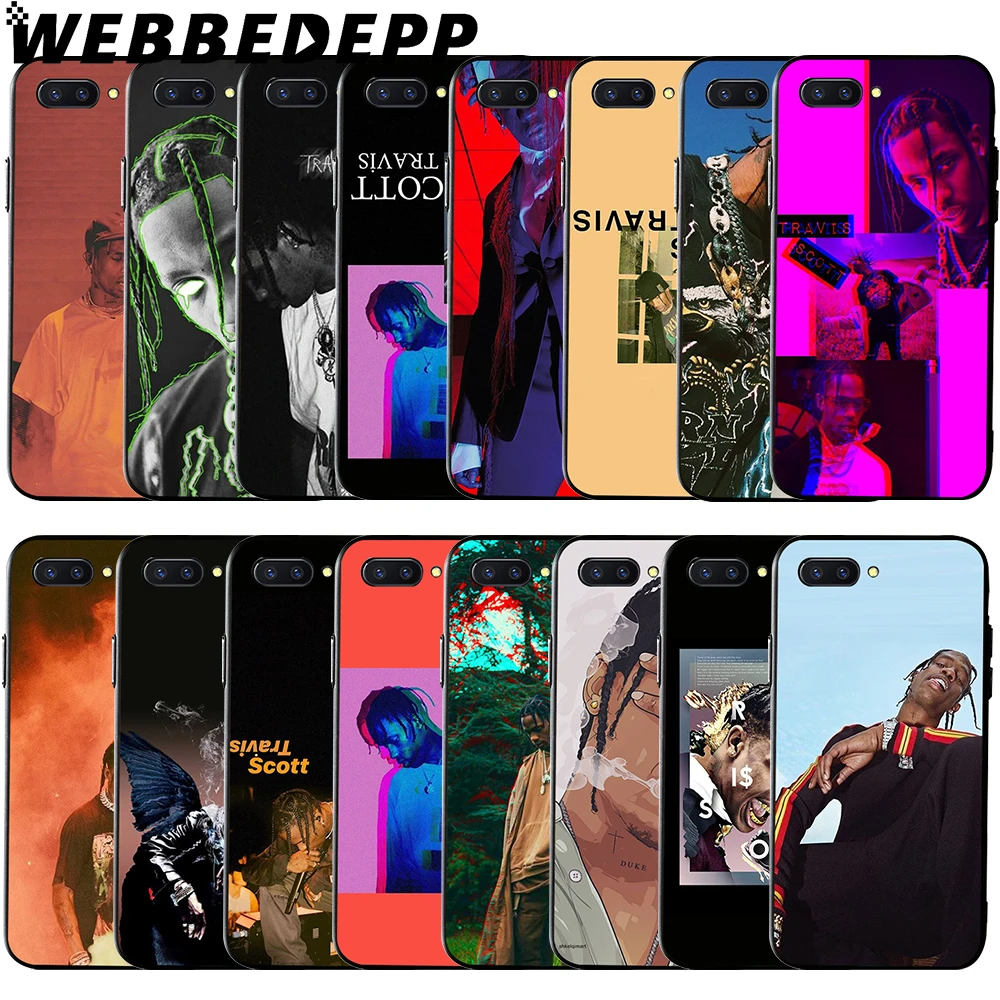 Мягкий чехол WEBBEDEPP Travis Scott cactus la flame для Huawei Honor 6 7A Pro 7C 8C 7X8X8 9 10 lite Note10 | Мобильные
