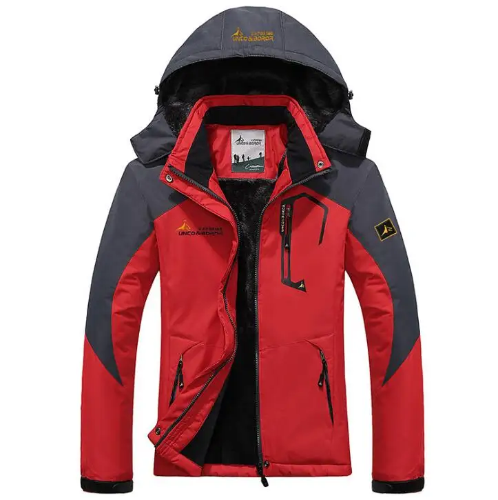 UNCO BOROR зимняя женская уличная спортивная флисовая куртка, толстая водонепроницаемая ветрозащитная теплая куртка для походов, кемпинга, катания на лыжах, ветровка
