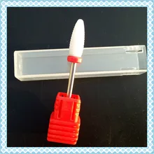 1 pcs Pro F Tamanho Azul 3/32 “Arquivos Da Arte Do Prego de Moagem de Cerâmica Elétrica Broca para Manicure Manicure Cortador acessório