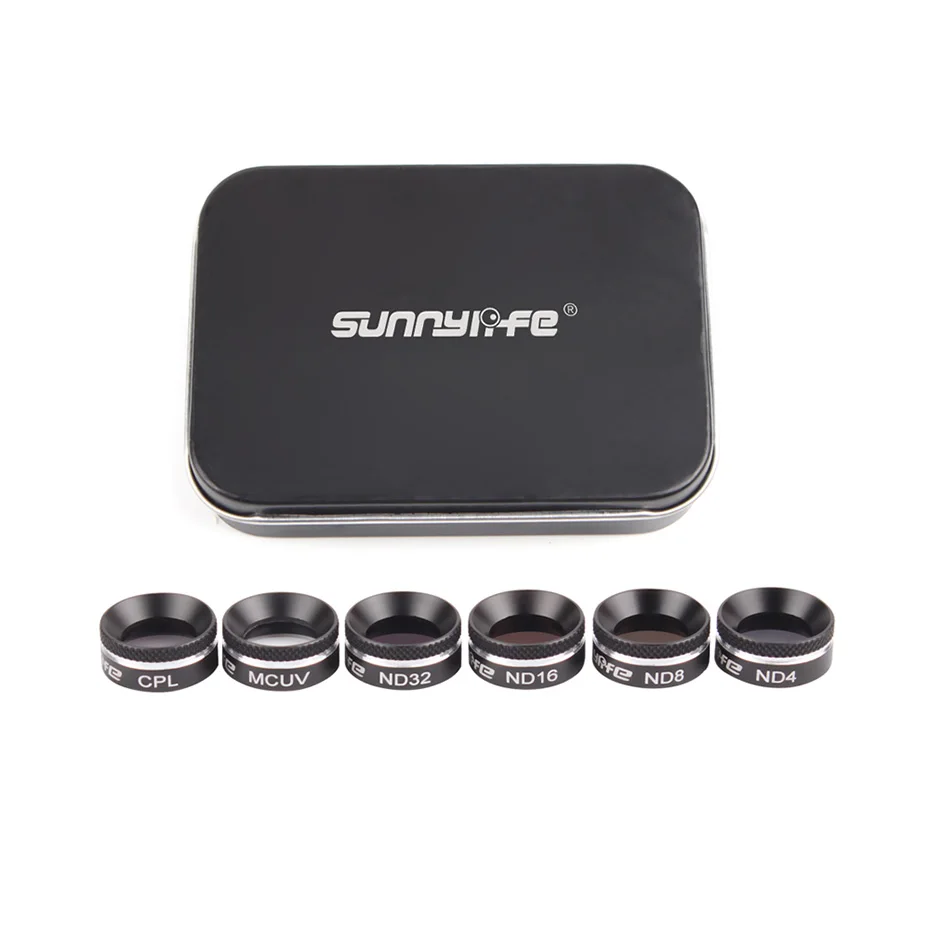 

Drone Filter ND 4 8 16 32/CPL/MCUV Protective Camera Filters Set For DJI Mavic Air Multi-Layer Coating Films Drone Accessories