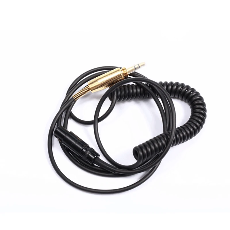 Новый пружинный кабель для наушников AKG K240 K702 Q701 K271 K267 K712 k550 mkiii аудиопровод