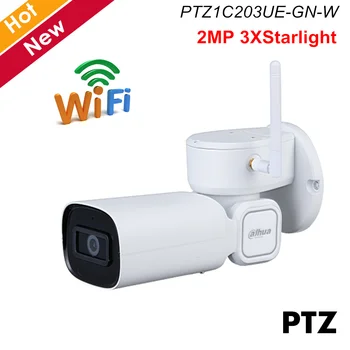 

Dahua 2MP Network PTZ Camera 3X Starlight Optical Zoom WDR H.265 Waterproof IP66 IR WiFi Camera PTZ Camera