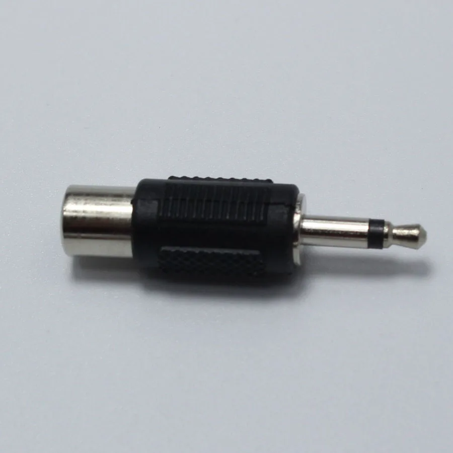 2 шт. 3 5 мм полюсный моно штекер RCA гнездо Аудио адаптер разъем|plug socket connector|plug adapter