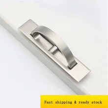 2pcs Furniture hardware tatami handle embedded handle stainless steel brush handle Drawer handle 5 pcs high quality metal handle stainless steel handle drawer handle knobs for drawer wooden jewelry box furniture hardware