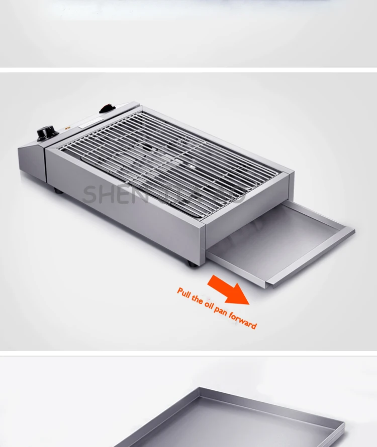 ESK-1 для приготовления дома, без дыма Электрический гриль Электрический барбекю гриль здоровый дым-без железа нагрева пластины 220V 2.8KW
