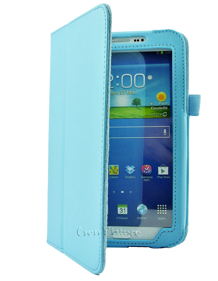 Чехол для Samsung Galaxy Tab 3 7 дюймов SM T210 T211 P3200 Подставка планшета чехол из