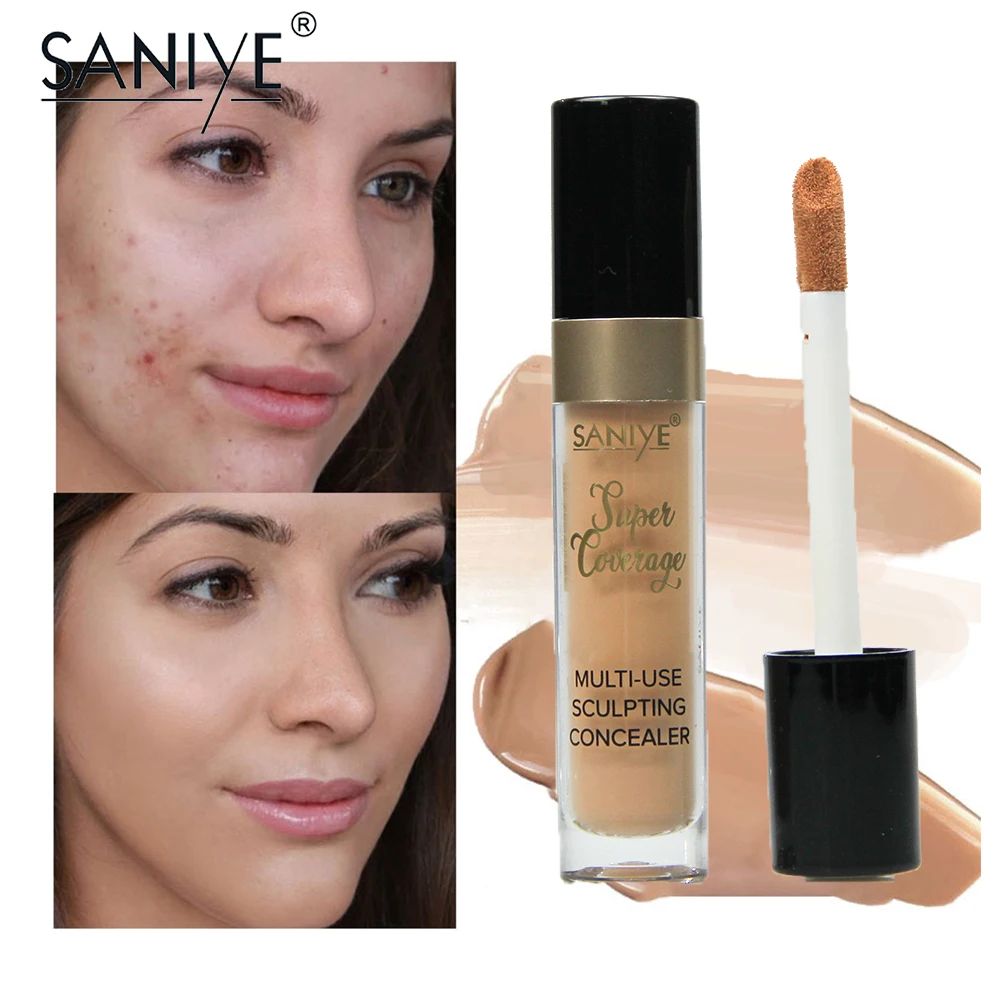 

SANIYE Face Liquid Foundation Cream Full Coverage Concealer Liquid Foundation Cream Fashion Womens Makeup Concealer R1185