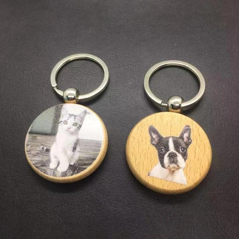 Customized picture keychain