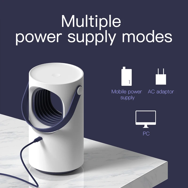  Luz USB Baseus lámpara para matar mosquitos trampa LED lámpara eléctrica para exteriores lámpara pa