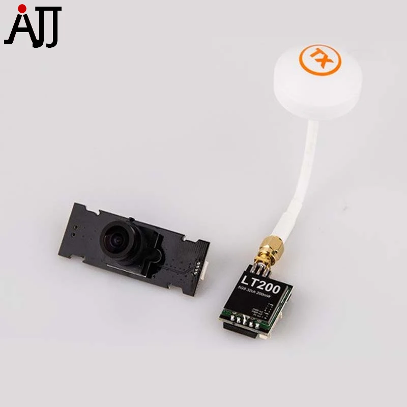 

ELGAE FOV160 32CH 200mW Transmitter VTX V650 Camera for Indy250Plus 5.8GHz Cloud Spirit Antenna L-FOV160