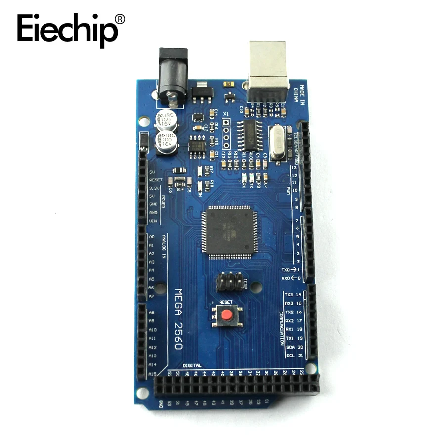 Buy For arduino Nano MEGA2560 REV3 ATmega2560-16AU CH340G Board MEGA 2560 R3 AVR USB board Development board diy electronic kit