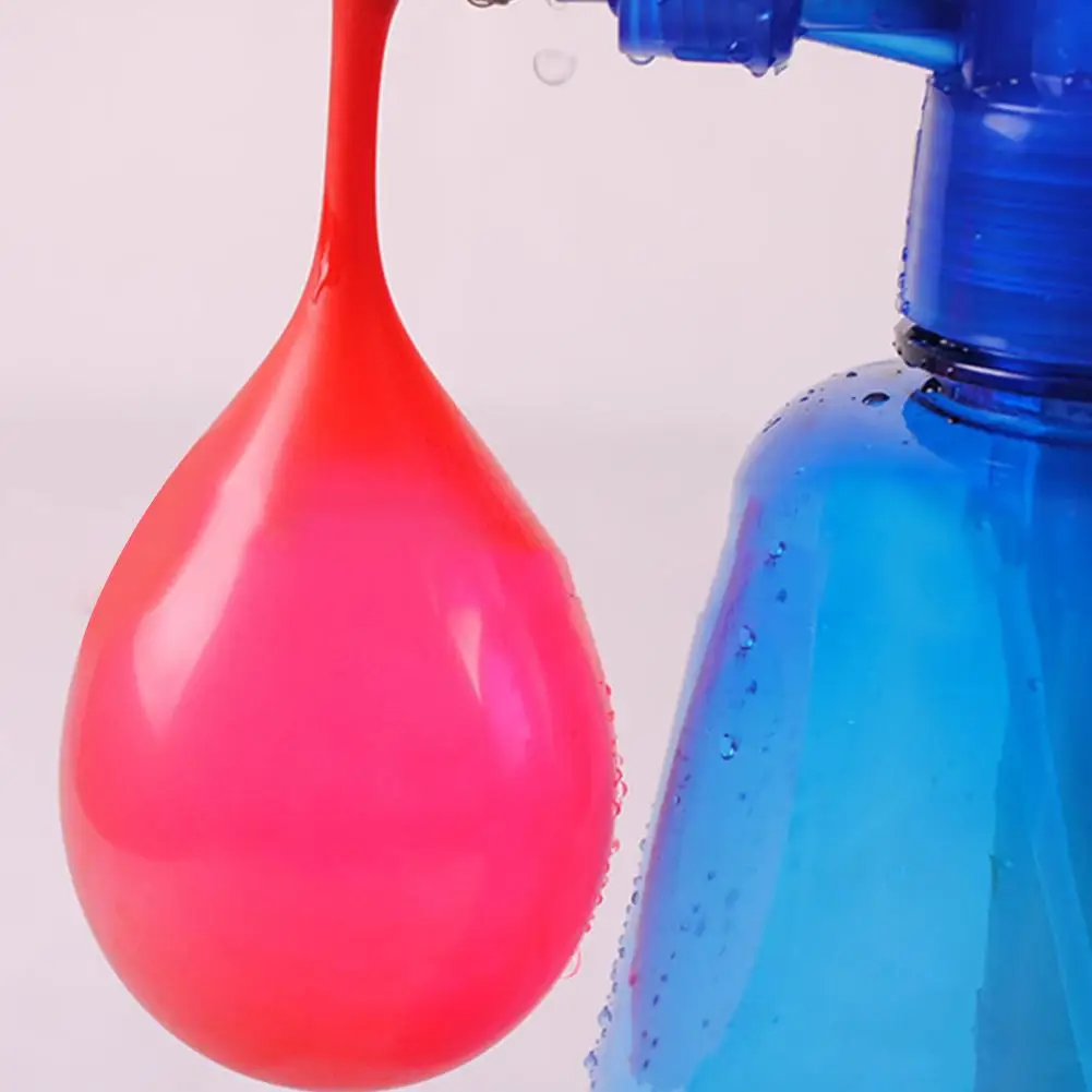 Синий детский воздушный шар заправочная станция 3 в 1 насос спрей бутылка ручной воды инфляционный шар игрушка воздушный шар с 300 штук