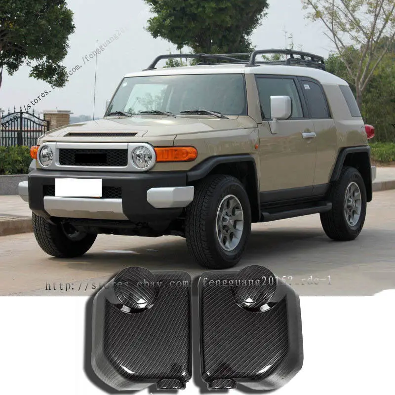 

Fit For Toyota FJ Cruiser 2007-2014 Carbon fiber rearview mirror cover 2pcs