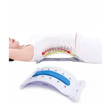 Массажер для спины носилки поясничного отдела позвоночника релаксатор подушка магнитная терапия массажное приспособление для коррекции позвоночника облегчение боли в талии