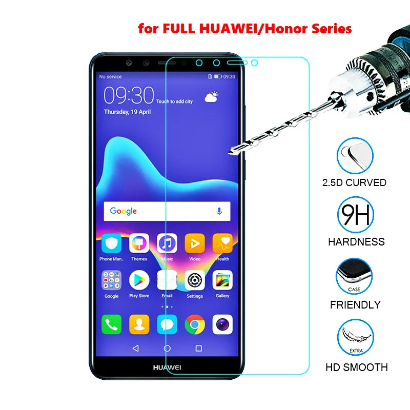 Закаленное стекло ABAY для huawei P10 P20 Pro Lite Nova 3E P8 P9 Защитная пленка экрана mate 10 3i