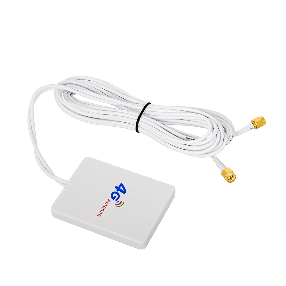 

Dlenp 3M Cable 3G 4G LTE Antenna External Antennas 4G LTE Router Modem Aerial with SMA Connector