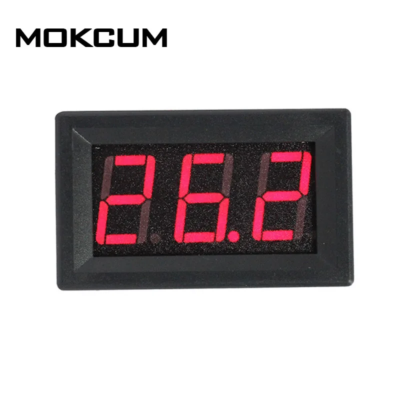 

DC 4-28V Red 3Bit Digital LED Display High Temperature Tester Thermometer K-type Thermocouple Measure -60-999 Celsius