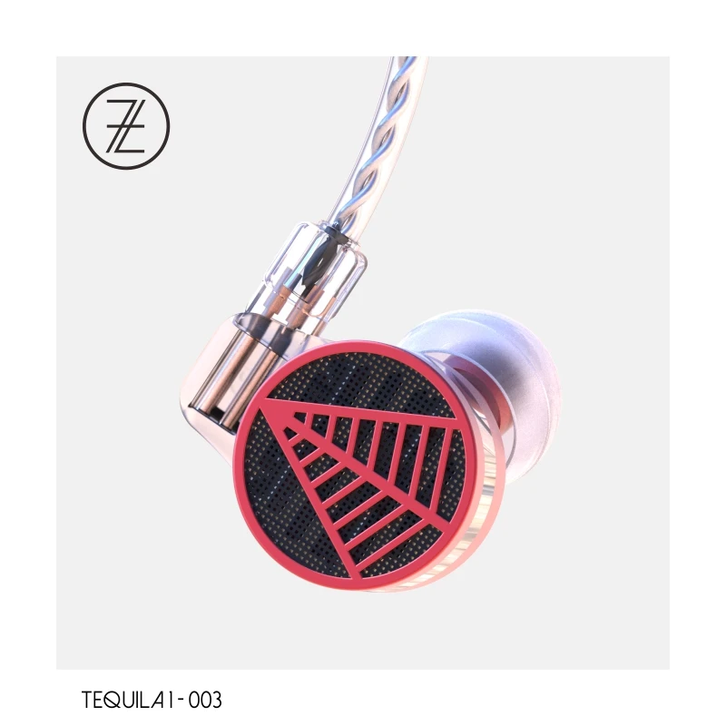TEQUILA 1-003 TFZ Текила 1 Наушники-вкладыши динамический съемный посеребренный кабель Hifi наушники-вкладыши монитор - Цвет: TEQUILA 1-003