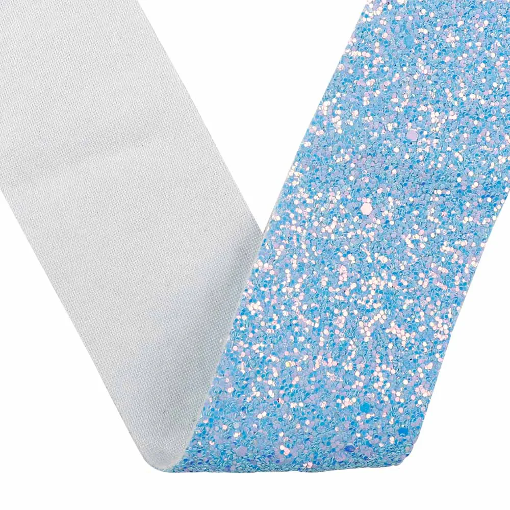 AHB 2 ''массивная Блестящая лента 50 мм блестящая Мягкая тканевая лента для бантов подарочная упаковка материал ручной работы DIY сумки Декор Аксессуары 1y