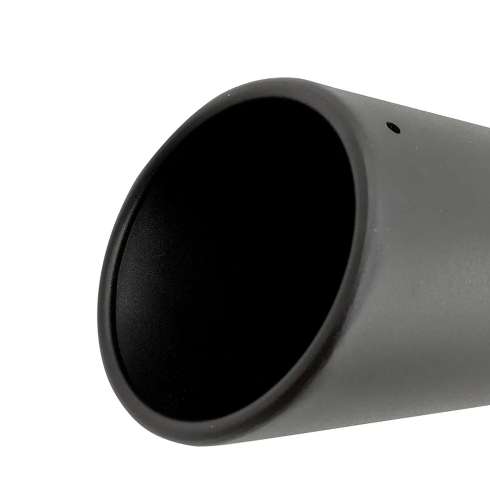 VictSing Car Exhaust Black Universal Stainless-Steel Exhaust Pipe Trim Car Rear Tip Tail Muffler Tail Throat Accessories 12 inch (17)