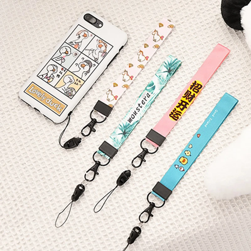 

Cartoon Mobile Phone Ring Lanyard Ring Mini Packing Organizers Portable Aircraft Buckle Women Multifunction Travel Accessories