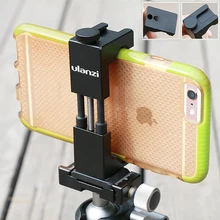 Ulanzi Mini Mobile Phone Tripod Mount with Cold Shoe for iPhone 7 Plus Huawei Android Holder Microphone Led Tripod