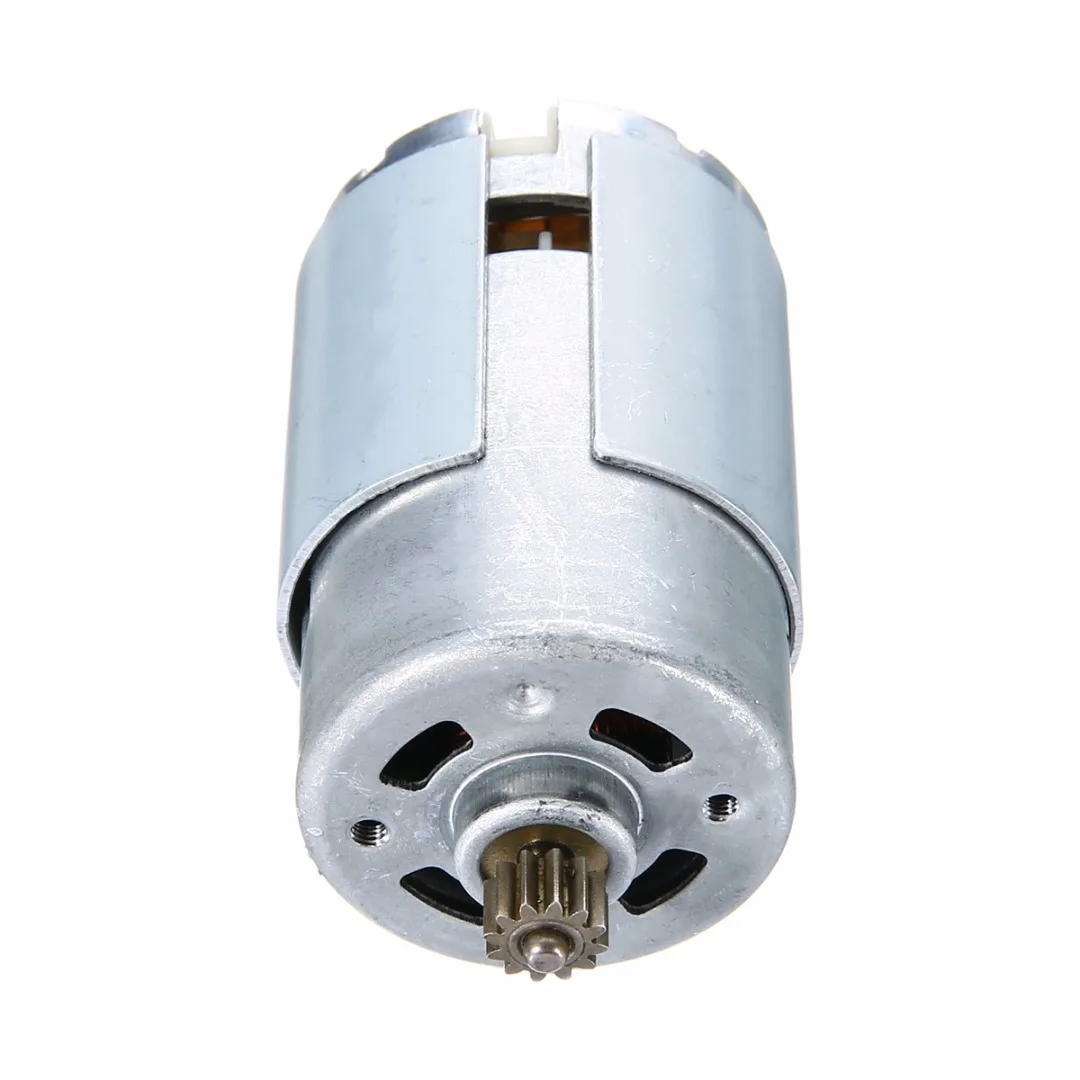 New 12V 16.8V 18V Electric RS550 Motor 12 Teeth Gear 3mm Shaft Dia. For Cordless Charge Drill Motor Replacement Parts